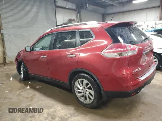 2015 Nissan Rogue SL with VIN 5N1AT2MV0FC762972, listed as a Copart auction lot 50247375 with 142,495 mi miles and Salvage Title. Bid and sale history available at DreamBid. Image 2.