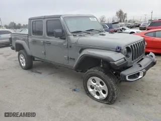 2021 Jeep Gladiator Texas Trail with VIN 1C6JJTAM7ML558492, listed as a Copart auction lot 86909804 with 38,171 mi miles and Salvage Title. Bid and sale history available at carsss.com. Image 4.