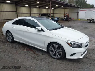 2019 Mercedes-Benz CLA with VIN WDDSJ4EB7KN705025, listed as a IAAI auction lot 40894750 with 76,000 mi miles. Bid and sale history available at carsss.com. Image 1.