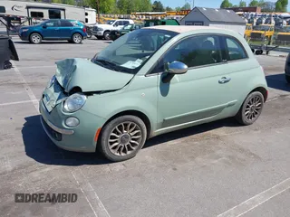 2013 FIAT 500 Lounge with VIN 3C3CFFER4DT512749, listed as a IAAI auction lot 42063224 with 186,157 mi miles and . Bid and sale history available at DreamBid. Image 17.