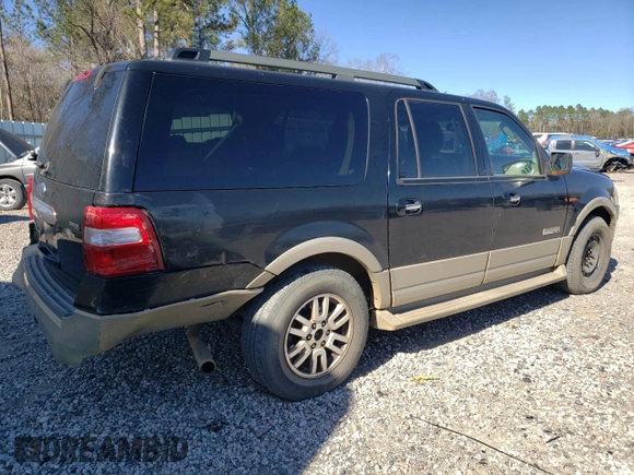 2007 Ford Expedition EL Eddie Bauer with VIN 1FMFK17597LA31053, listed as a Copart auction lot 46607835 with 461,121 mi miles and Salvage Title. Bid and sale history available at carsss.com. Image 3.