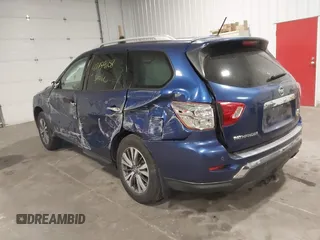 2018 Nissan Pathfinder SL with VIN 5N1DR2MM0JC678517, listed as a IAAI auction lot 42159108 with 93,617 mi miles and . Bid and sale history available at DreamBid. Image 3.
