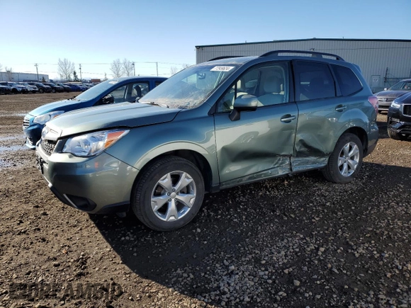 2015 Subaru Forester with VIN JF2SJCNC5FH811153, listed as a Copart auction lot 77349624 with 143,350 mi miles and Salvage title. Bid and sale history available at DreamBid. Image 1.