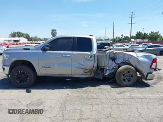 2021 Ram 1500 Big Horn with VIN 1C6SRFBT1MN622633, listed as a IAAI auction lot 42691343 with 122,007 mi miles and . Bid and sale history available at DreamBid. Image 14.