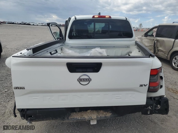 2022 Nissan Frontier S with VIN 1N6ED1EJ3NN628711, listed as a Copart auction lot 66302523 with 0 mi miles and Salvage Title. Bid and sale history available at carsss.com. Image 6.