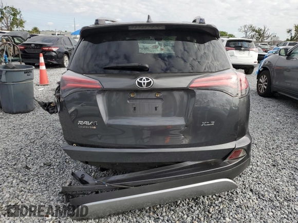 2017 Toyota RAV4 XLE with VIN JTMWFREV7HD105088, listed as a Copart auction lot 53138545 with 88,964 mi miles and Salvage Title. Bid and sale history available at DreamBid. Image 6.