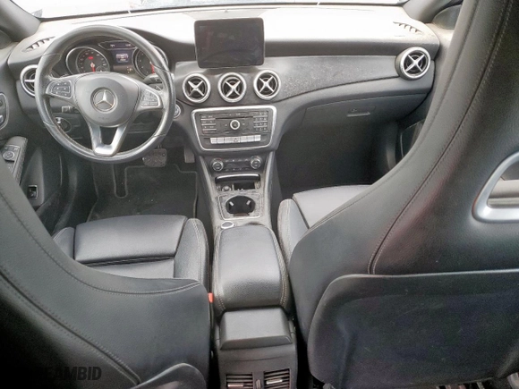 2018 Mercedes-Benz CLA with VIN WDDSJ4EB8JN527222, listed as a Copart auction lot 51332575 with 73,759 mi miles and Salvage Title. Bid and sale history available at carsss.com. Image 8.