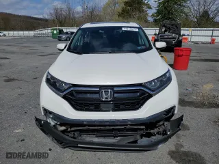 2022 Honda CR-V EX-L with VIN 2HKRW2H82NH647845, listed as a Copart auction lot 52248815 with 40,758 mi miles and Salvage Title. Bid and sale history available at carsss.com. Image 5.