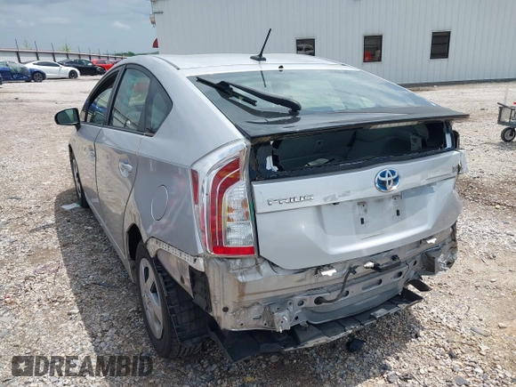 2015 Toyota Prius Four z VIN JTDKN3DU4F1922847, wystawiony jako IAAI lot #42130536 z przebiegiem 181 815 mil mil oraz . Historia ofert i sprzedaży dostępna na DreamBid. Obrazek 3.