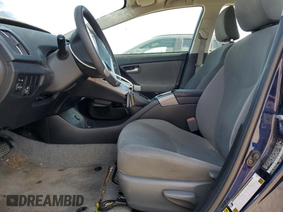 2014 Toyota Prius Four with VIN JTDKN3DU2E0381009, listed as a Copart auction lot 55391645 with 116,227 mi miles and Non Repairable. Bid and sale history available at DreamBid. Image 7.