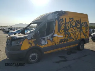 2018 Ford Transit z VIN 1FTYR2XM8JKA59641, wystawiony jako Copart lot #74793504 z przebiegiem Nie podano mil oraz Nie do naprawy • Non repairable. Historia ofert i sprzedaży dostępna na DreamBid. Obrazek 1.
