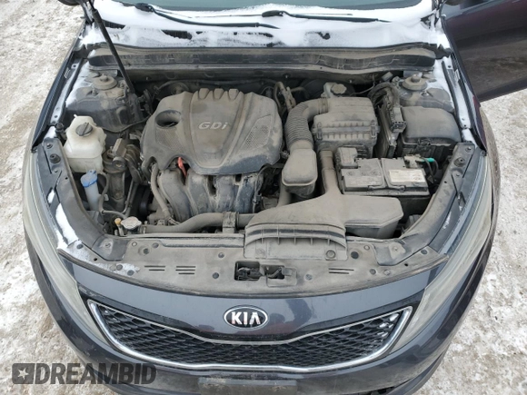 2015 Kia Optima LX with VIN 5XXGM4A76FG432993, listed as a Copart auction lot 45934855 with 206,204 mi miles and Salvage title. Bid and sale history available at DreamBid. Image 11.