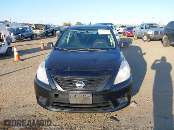 2014 Nissan Versa SV with VIN 3N1CN7AP5EL842235, listed as a IAAI auction lot 41715159 with 127,456 mi miles. Bid and sale history available at carsss.com. Image 6.