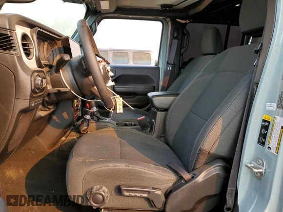 2024 Jeep Wrangler Sport S z VIN 1C4RJXN66RW167175, wystawiony jako Copart lot #42211795 z przebiegiem 14 102 mil mil oraz Szkoda całkowita • Salvage title. Historia ofert i sprzedaży dostępna na DreamBid. Obrazek 7.