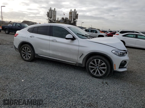 2019 BMW X4 xDrive30i with VIN 5UXUJ3C54KLG55997, listed as a Copart auction lot 47662375 with Not provided miles and Salvage title. Bid and sale history available at DreamBid. Image 4.