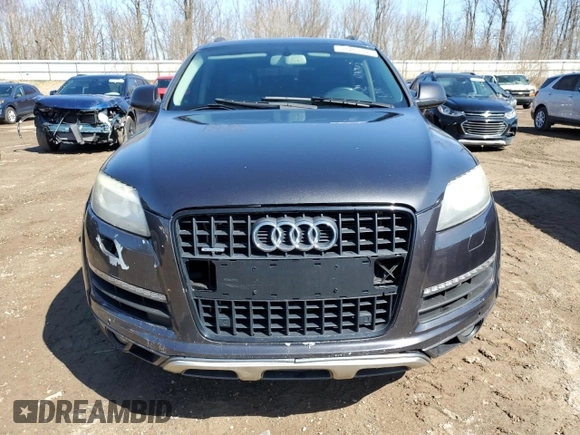 2015 Audi Q7 3.0T Premium Plus with VIN WA1LGAFE9FD001032, listed as a Copart auction lot 52765595 with 146,502 mi miles and Clean Title. Bid and sale history available at carsss.com. Image 5.