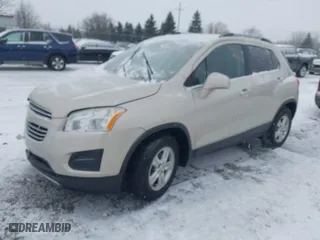 2016 Chevrolet Trax LT with VIN 3GNCJPSB4GL127243, listed as a IAAI auction lot 41315207 with 110,638 mi miles. Bid and sale history available at carsss.com. Image 17.