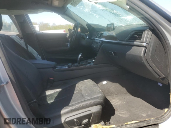 2014 BMW 3 Series 320i xDrive with VIN WBA3C3G58ENS70849, listed as a Copart auction lot 52045365 with 0 mi miles and Salvage Title. Bid and sale history available at carsss.com. Image 7.