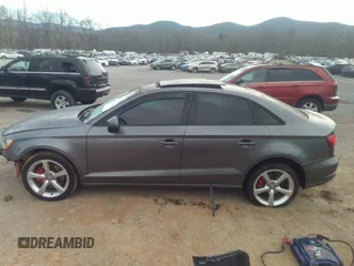 2015 Audi A3 2.0T Premium with VIN WAUBFGFF0F1005212, listed as a IAAI auction lot 41733880 with 131,853 mi miles. Bid and sale history available at carsss.com. Image 15.