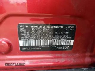 2018 Mitsubishi Outlander Sport ES 2.0 with VIN JA4AR3AU1JU000574, listed as a Copart auction lot 43982095 with 130,804 mi miles and Clean Title. Bid and sale history available at carsss.com. Image 13.