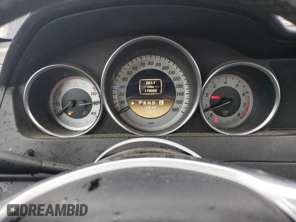 2012 Mercedes-Benz C-Class C 300 Sport with VIN WDDGF8BB3CR227277, listed as a Copart auction lot 50741725 with 174,055 mi miles and Salvage Title. Bid and sale history available at carsss.com. Image 9.