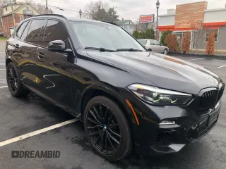 2020 BMW X5 xDrive40i with VIN 5UXCR6C05L9C91761, listed as a Copart auction lot 53070275 with 95,357 mi miles and Clean Title. Bid and sale history available at carsss.com. Image 4.