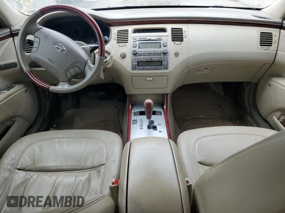2008 Hyundai Azera Limited with VIN KMHFC46F28A291297, listed as a Copart auction lot 56549315 with 161,035 mi miles and Clean Title. Bid and sale history available at DreamBid. Image 8.