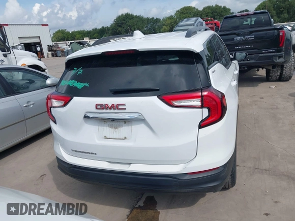 2022 GMC Terrain SLE z VIN 3GKALMEV7NL301774, wystawiony jako IAAI lot #42734720 z przebiegiem 48 012 mil mil oraz . Historia ofert i sprzedaży dostępna na DreamBid. Obrazek 17.