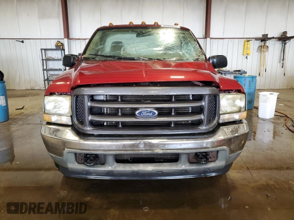 2002 Ford F-250 XL with VIN 1FTNF20LX2EB18296, listed as a Copart auction lot 64506675 with 121,467 mi miles and Salvage title. Bid and sale history available at DreamBid. Image 5.
