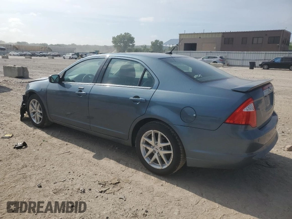 2012 Ford Fusion SEL with VIN 3FAHP0JA6CR412195, listed as a Copart auction lot 60922115 with 266,219 mi miles and Salvage title. Bid and sale history available at DreamBid. Image 2.