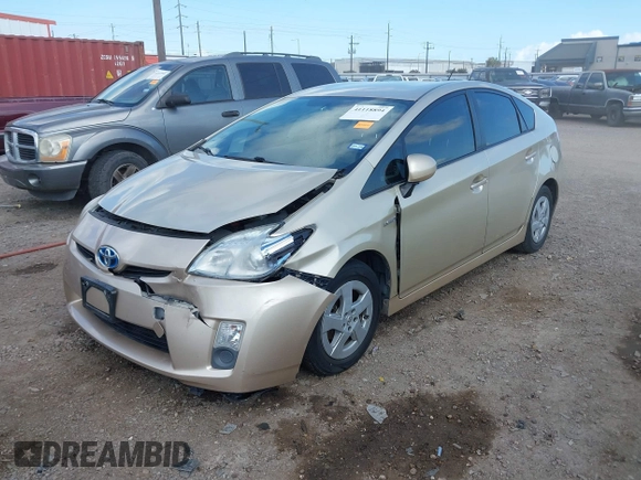 2011 Toyota Prius I with VIN JTDKN3DU6B0312108, listed as a IAAI auction lot 41118894 with Not Provided miles and . Bid and sale history available at DreamBid. Image 2.