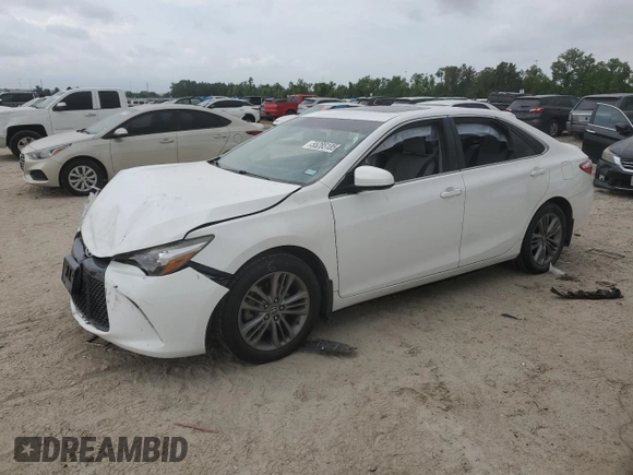 2015 Toyota Camry XLE with VIN 4T1BF1FK9FU017897, listed as a Copart auction lot 55285185 with 74,255 mi miles and Salvage Title. Bid and sale history available at DreamBid. Image 1.