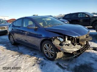 2018 Hyundai Elantra SEL with VIN 5NPD84LF0JH347561, listed as a Copart auction lot 88321615 with 67,754 mi miles and Salvage Title. Bid and sale history available at carsss.com. Image 4.