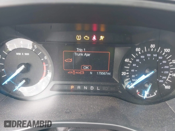 2017 Ford Fusion SE with VIN 3FA6P0H75HR148976, listed as a IAAI auction lot 42325494 with 179,567 mi miles and . Bid and sale history available at DreamBid. Image 7.