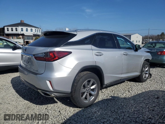 2019 Lexus RX with VIN 2T2BZMCA6KC185069, listed as a Copart auction lot 48859725 with 27,711 mi miles and Salvage Title. Bid and sale history available at carsss.com. Image 3.