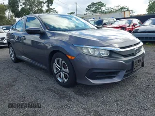 2018 Honda Civic Sedan LX with VIN 2HGFC2F53JH524340, listed as a IAAI auction lot 41778389 with 86,218 mi miles. Bid and sale history available at carsss.com. Image 1.