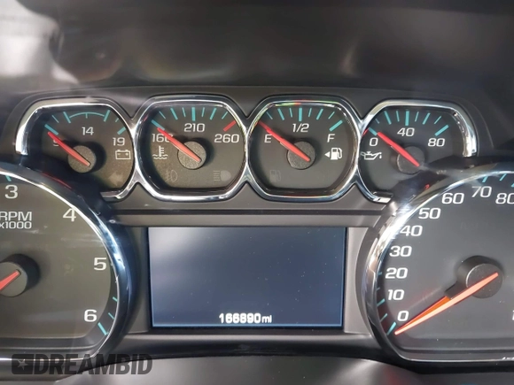 2016 Chevrolet Silverado 1500 LTZ with VIN 3GCUKSEJ5GG134114, listed as a IAAI auction lot 41939173 with 166,890 mi miles. Bid and sale history available at carsss.com. Image 7.