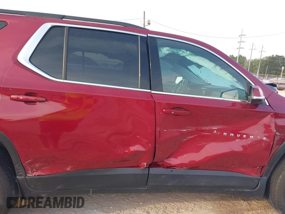 2020 Chevrolet Traverse LT Cloth with VIN 1GNERGKW5LJ135311, listed as a IAAI auction lot 42638602 with 106,860 mi miles and . Bid and sale history available at DreamBid. Image 13.