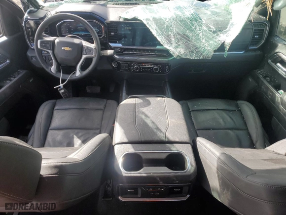 2024 Chevrolet Silverado 2500HD LTZ with VIN 1GC4YPE75RF138913, listed as a Copart auction lot 48997195 with 25,048 mi miles and Salvage Title. Bid and sale history available at carsss.com. Image 8.