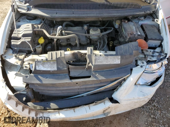 2007 Chrysler Town & Country LWB Touring with VIN 2A4GP54L27R345889, listed as a Copart auction lot 74105614 with 244,487 mi miles and Salvage Title. Bid and sale history available at carsss.com. Image 13.