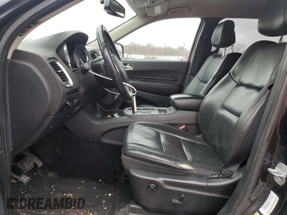 2013 Dodge Durango Crew with VIN 1C4RDHDG5DC663991, listed as a Copart auction lot 48491985 with 143,310 mi miles and Salvage Title. Bid and sale history available at carsss.com. Image 7.