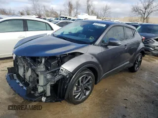 2021 Toyota C-HR LE with VIN JTNKHMBX0M1115552, listed as a Copart auction lot 37291024 with 50,677 mi miles and Salvage Title. Bid and sale history available at carsss.com. Image 1.
