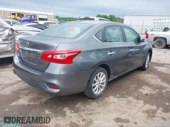2019 Nissan Sentra S with VIN 3N1AB7AP9KY415350, listed as a IAAI auction lot 41059859 with 51,416 mi miles and . Bid and sale history available at DreamBid. Image 4.