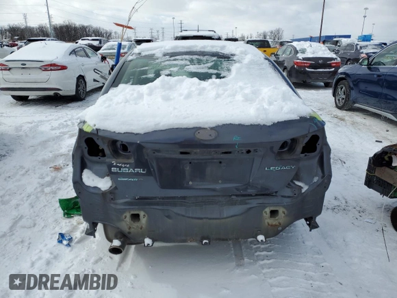 2011 Subaru Legacy Premium with VIN 4S3BMCC62B3234379, listed as a Copart auction lot 45606965 with 169,900 mi miles and Salvage Title. Bid and sale history available at DreamBid. Image 6.