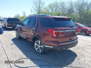 2018 Ford Explorer Limited with VIN 1FM5K8F82JGC13385, listed as a IAAI auction lot 42095711 with 82,165 mi miles and . Bid and sale history available at carsss.com. Image 3.
