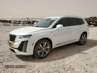 2020 Cadillac XT6 FWD Premium Luxury z VIN 1GYKPCRS3LZ108567, wystawiony jako Copart lot #48582435 z przebiegiem 68 986 mil mil oraz Szkody całkowita. Historia ofert i sprzedaży dostępna na DreamBid. Obrazek 1.