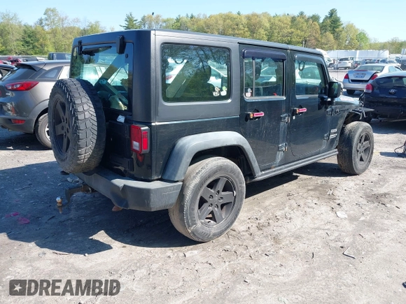 2012 Jeep Wrangler Unlimited Sport z VIN 1C4BJWDG1CL220511, wystawiony jako IAAI lot #42227037 z przebiegiem 157 914 mil mil oraz . Historia ofert i sprzedaży dostępna na DreamBid. Obrazek 4.