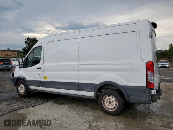 2019 Ford Transit with VIN 1FTYE2CM7KKB67736, listed as a Copart auction lot 59896285 with 120,913 mi miles and Salvage title. Bid and sale history available at DreamBid. Image 2.