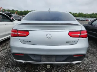 2017 Mercedes-Benz GLE 43 AMG with VIN 4JGED6EB3HA064705, listed as a Copart auction lot 61675435 with Not provided miles and Salvage title. Bid and sale history available at DreamBid. Image 6.