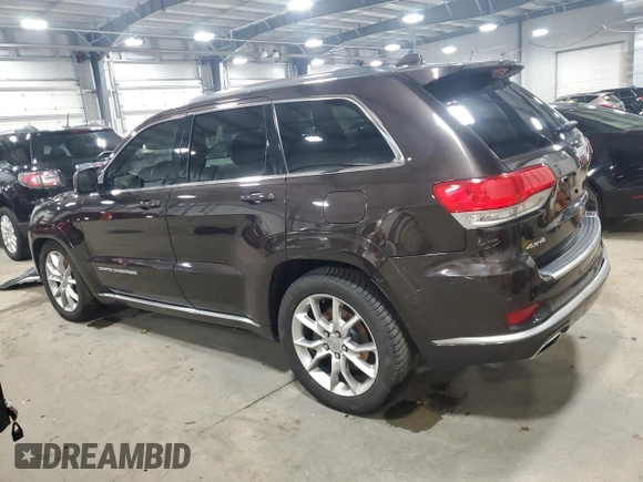 2016 Jeep Grand Cherokee Summit z VIN 1C4RJFJT1GC496578, wystawiony jako Copart lot #88358995 z przebiegiem 114 520 mil mil oraz Szkoda całkowita • Salvage title. Historia ofert i sprzedaży dostępna na DreamBid. Obrazek 2.